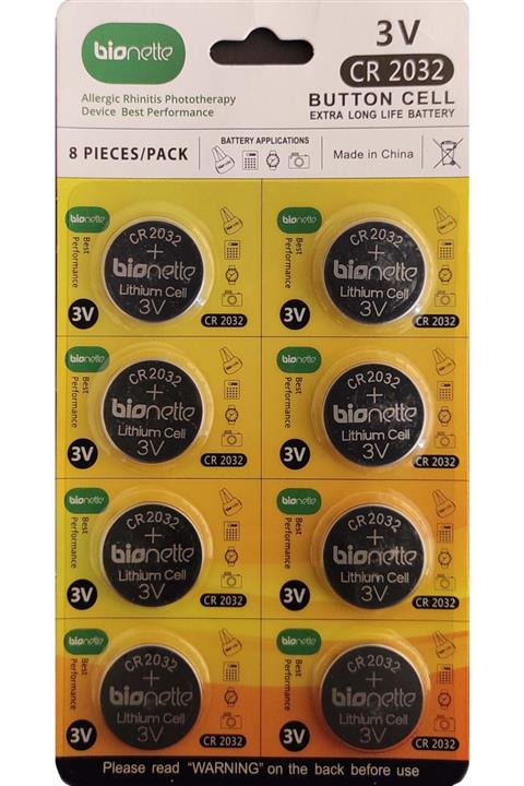 Bionette Cr2032  Bionette pil  8 li paket