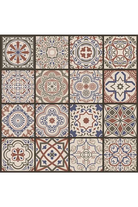 DEKORYAN Laminasyonlu Karma Desen Yapışkan Folyo