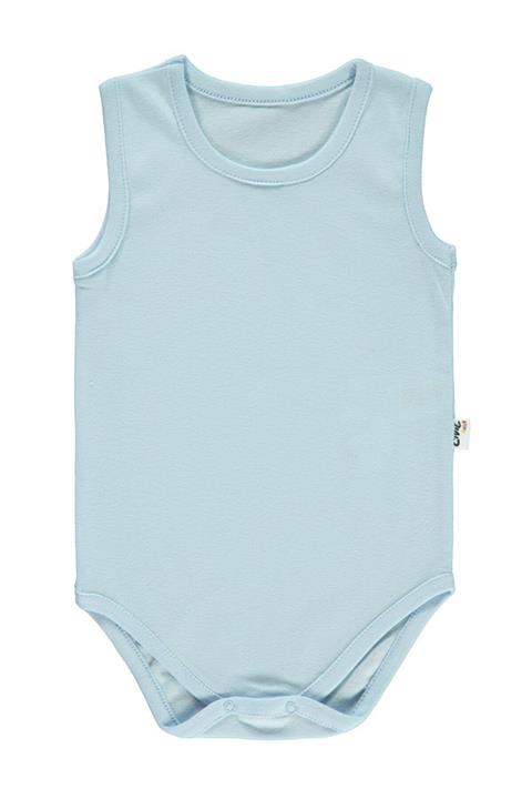 Artı Erkek Çocuk Mavi Civil Boys Çıtçıtlı Body