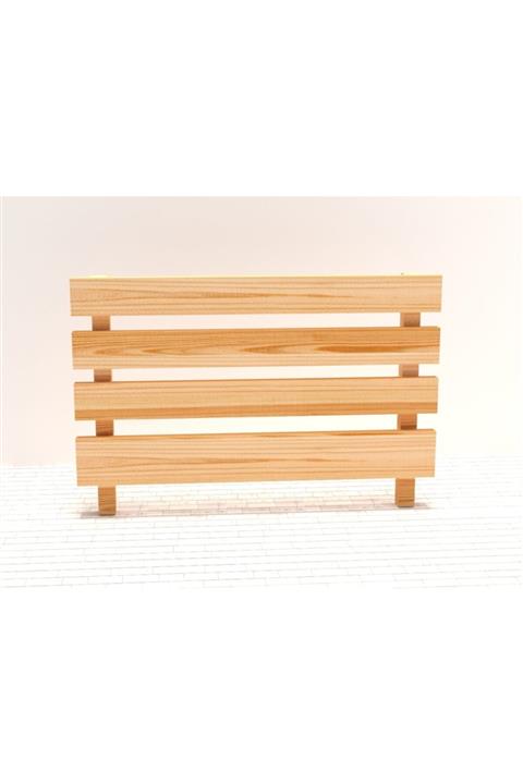 Alp Natura Başlık7x7 Vernikli Masif Çam Kolay Kurulum Karyola Başlığı 190cm