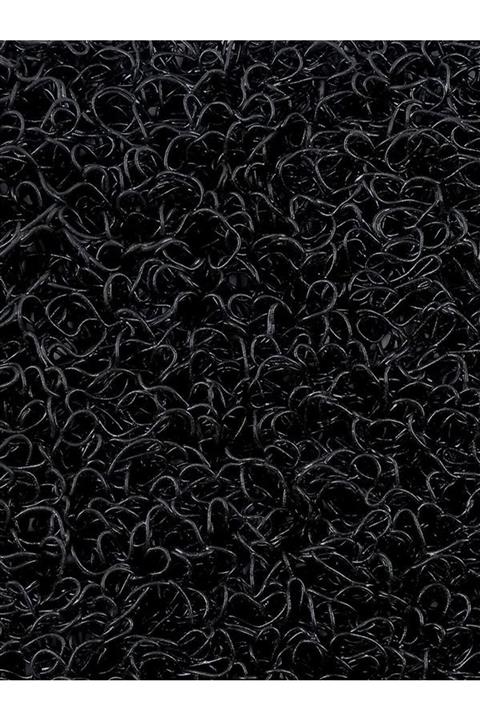 Edoplast 120cm X 300cm Siyah Kıvırcık Halı Paspas 14 Mm Yolluk Kaymayan Kaymaz Kaydırmaz Pvc