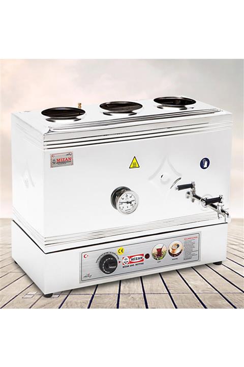 Mizan 60 Model Çay Kazanı Pleytsiz Elektrikli Kahveci 40 Lt-mc218