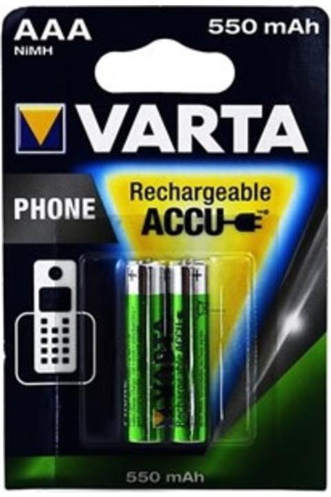 Varta Pil Rech Accu Pho 2 Li Aa 550 Mah