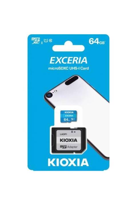 Kioxia 64gb Exceria Micro Sdhc Uhs-1 C10 100mb-sn