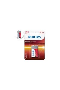 Philips Alkalın 9 Volt Pil Block 6lr61 Alkaline Battery