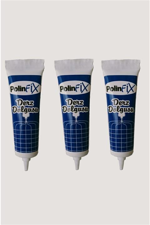 Polinfix Gaga Uçlu Beyaz 350 gr (3 Adet) Hazır Derz Dolgu Macun