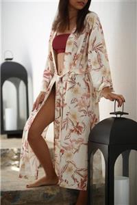 ALİKİ Pink Pearl Kimono