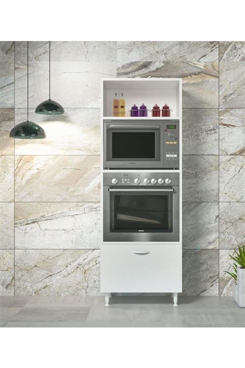 EraHome Ankastre Mutfak Fırın Mdf Dolabı İkisi Bir Arada