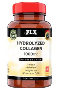 FLX Hidrolize Kollajen Collagen Coenzyme Biotin Selenium Magnezyum 60 Tablet