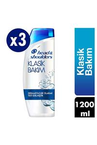 Head&Shoulders Head & Shoulders Kepek Karşıtı Şampuan Klasik Bakım 400 ml x 3