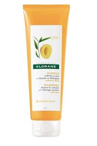 Klorane Mango Yağı Içeren Kuru Yıpranmış Saçlar Için Durulanmayan Saç Bakım Kremi 125 Ml