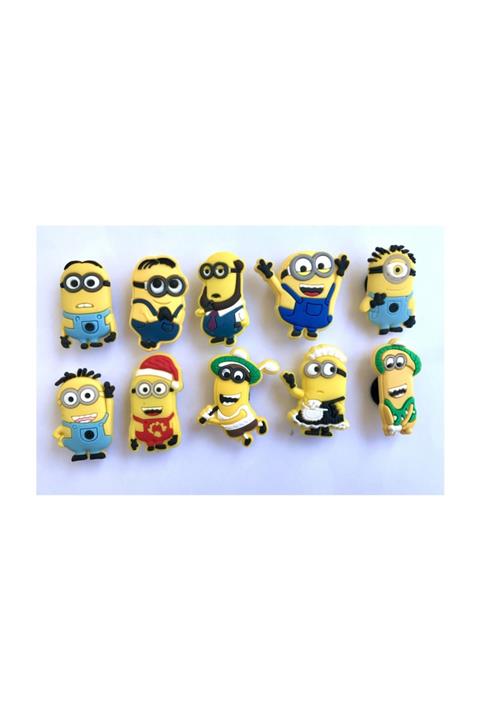 Croci 10  Adet Crocs Terlik Süsleri Jibbitz E-2