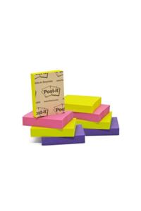 3M Post It 3.5 mmx48 mm 4 Adet 100 Yaprak Yapışkanlı Kağıt