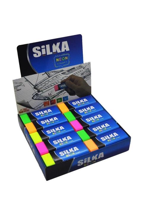 Silka Silka Neon Silgi Orta Boy (Art3)