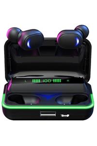 Talon Mipods Kablosuz Kulaklık Oyuncu Işıklı Göstergeli Çift Mikrofonlu Powerbankli Bluetooth V5.1