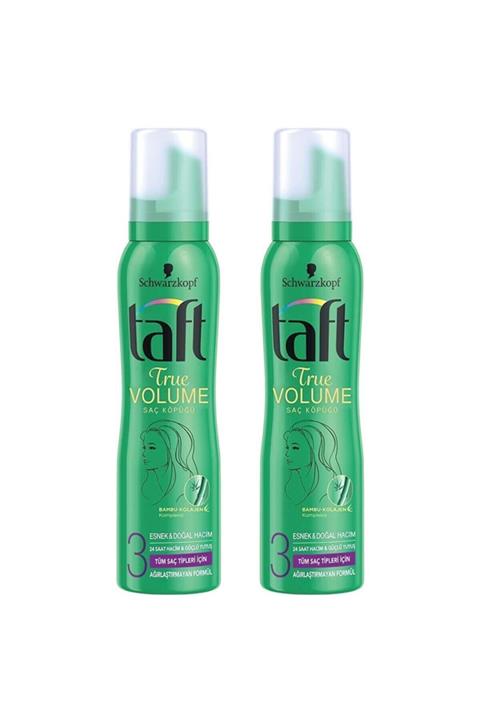 Taft True Volume Köpük 150ml X 2 Adet