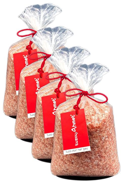 Tuzcu Ahmet 20 Kg Iri Taneli Pembe Doğal Himalaya Kaya Tuzu