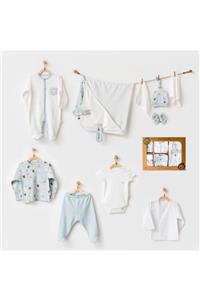 andywawa Bebek Hastane Çıkışı 10 Pcs Newborn Set Natura Wawa Baby Organıg