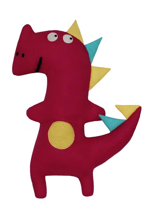 dikeb Pembe Dinazor Yastık