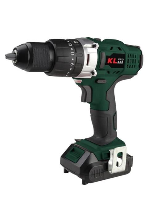 KLPRO Kldm18-20 18volt/2.0ah Li-ıon Çift Akülü Profesyonel Darbeli Matkap