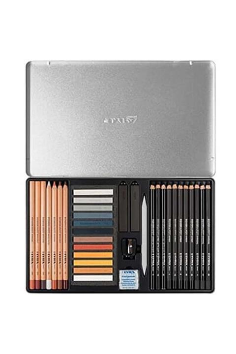 LYRA Sketchhing Set 35.li Metal Kutu