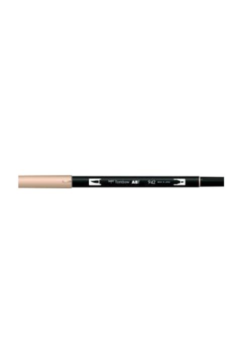 Tombow Dual Brush Pen Grafik Çizim Kalemi 942 Tan
