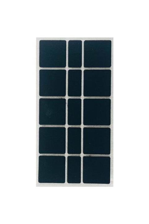 NSP Masa Ve Sandalye Keçe Siyah Kare 40 X 40 Mm 5'li