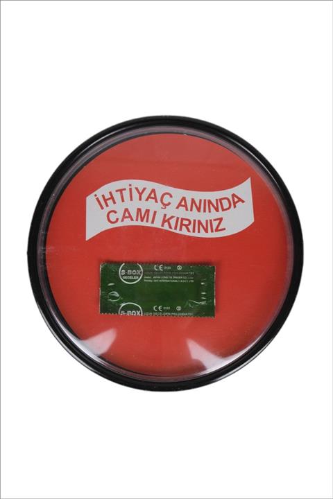 Keyfi Sepet İhtiyaç Anında Camı Kırınız Prezervatif