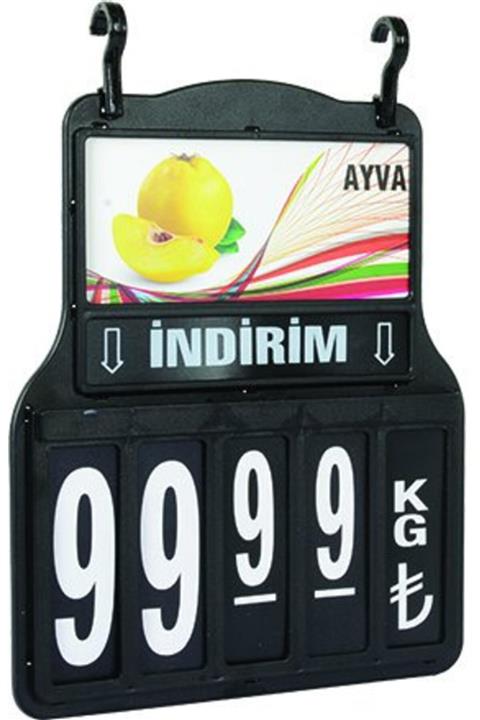 asPOS Display Manav (sebze Meyve) Fiyat Etiketliği Ve Fiyat Kaseti A4 (10 Adet)