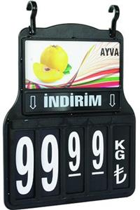 asPOS Display Manav (sebze Meyve) Fiyat Etiketliği Ve Fiyat Kaseti A4 (10 Adet)