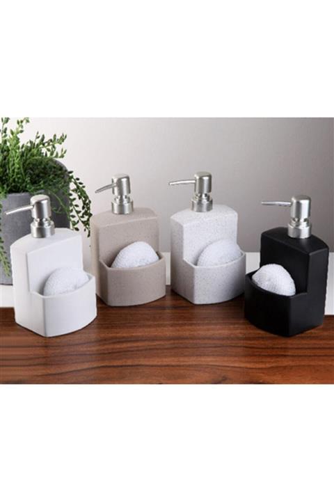 GÖNÜL Gnl G2650 Stoneware Süngerli Sıvı Sabunluk 500 Ml.