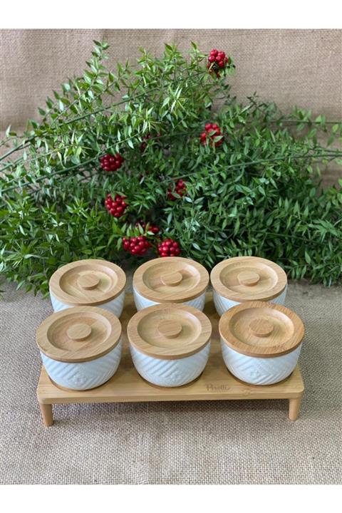 Perotti Bambu Kapaklı Kahvaltı Seti