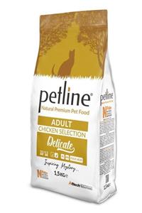 Petline Natural Premium Chicken Tavuklu Yetişkin Kedi Maması 1.5 kg