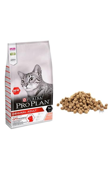 Purina Pro Plan Proplan Adult Somonlu 1kg Hava Almayan Kilitli Paketlerde Kedi Kuru Maması