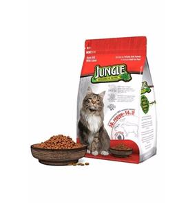 Jungle Kuzu Etli Yetişkin Kedi Maması 1,5 Kg