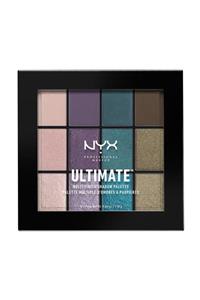 NYX Professional Makeup Ultımate Multi Finish Shadow Palette- Göz Farı Paleti