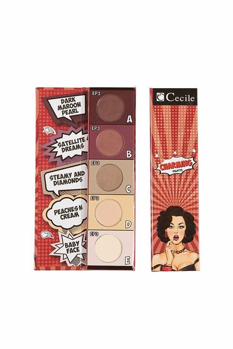 Cecile Eyeshadow Palette Far Paleti Ep3