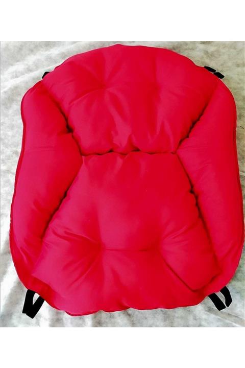 ebruliminders Kırmızı Asma Koltuk Minderi