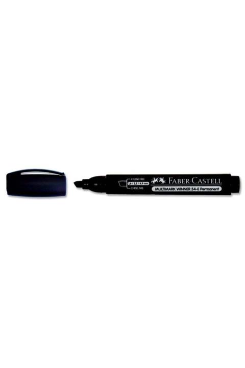 Faber Castell Faber-castell Kesik Uç Markör Kalemi Mavi 54 5040152760000