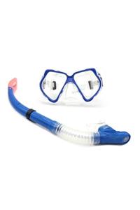 BERMUDA Safari Sea Discovery Maske Şnorkel Set Mavi