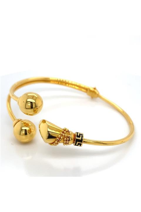 BERK MÜCEVHERAT 22 AYAR FANTEZİ MODEL KELEPÇE BİLEZİK