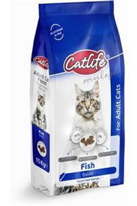 Catlife Balıklı Yetişkin Kedi Maması 15kg