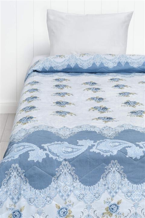 SDR HOME COLLECTİON Sdr Home Tek Kişilik Çok Amaçlı Pike - Açık Mavi