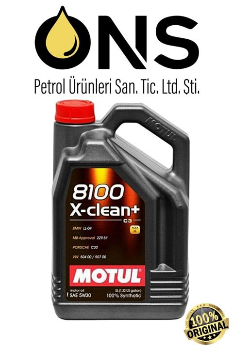 Motul 8100 X-clean+ 5w30 5lt