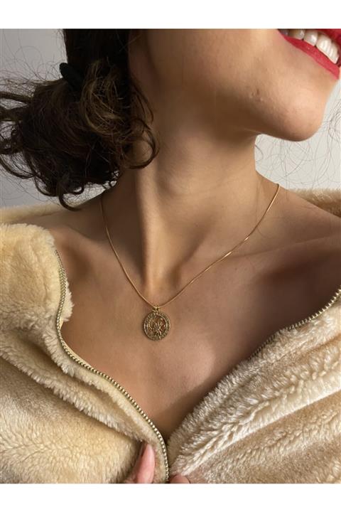 thingslikeflower Astroloji Yengeç Burcu Rose Renkli Xupıng Ithal Zincir Kolye