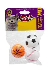 Catlife Zilli Kedi Oyuncağı 3'lü Paket Basket Toplu