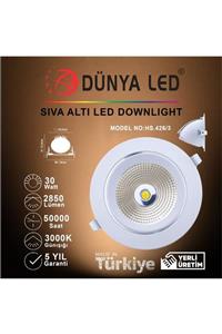 DÜNYA LED Hs.426/3 30w Sıva Altı Led Salyangoz 3000k Günışığı