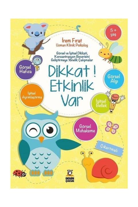 eolo yayınları Dikkat! Etkinlik Var 5+yaş