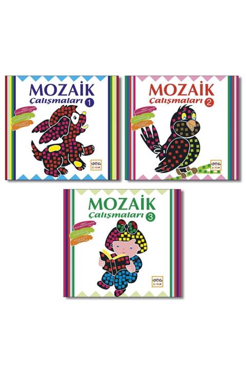 Nar Yayınları Mozaik Çalışmaları Kitap Set - 5 Yaş - Dikkat Güçlendirme Seti