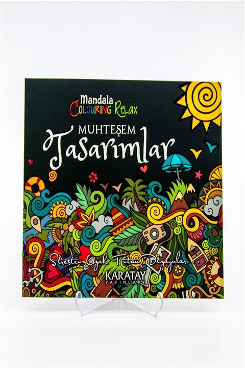 easyso Mandala Muhteşem Tasarımlar Boyama Kitabı Yetişkin Boyama 72 Syf